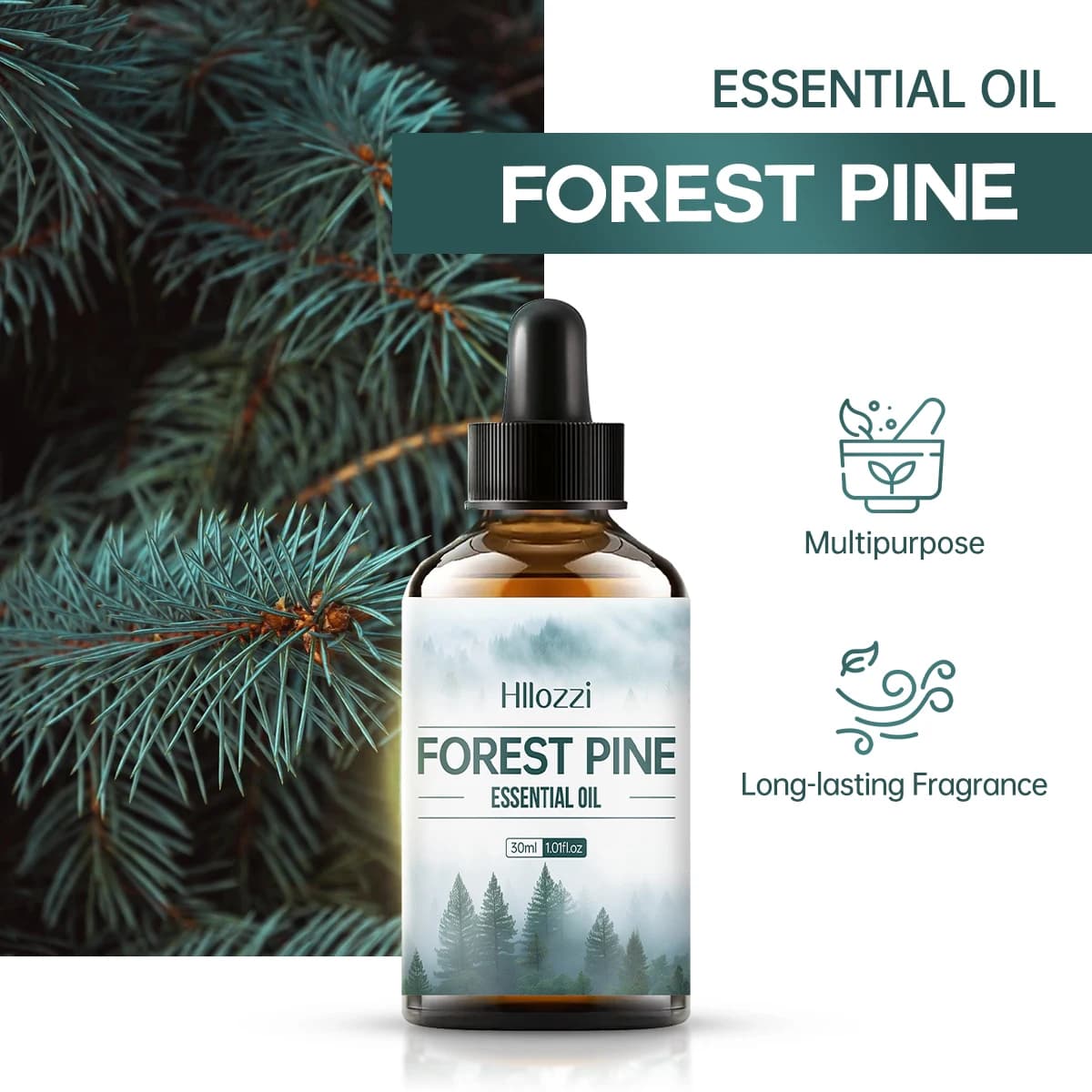 L'huile essentielle de pin forestier