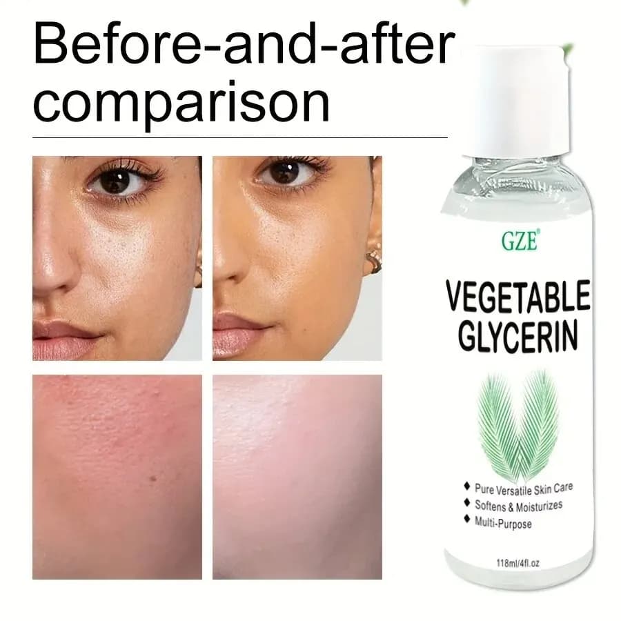 Glycérine végétale, 100 % pure, soin polyvalent pour la peau, adoucissant et hydratant, soins pour la peau multi-usages et polyvalents