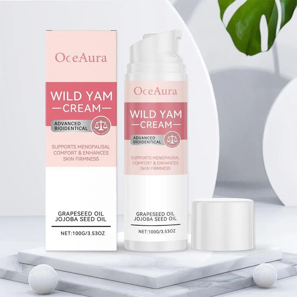 Crème d'équilibrage de l'étrogène ménopaïque, 100ml, équilibre des hormones, nourrissante pour la peau, Anti-âge, apaisante, réduit les flashs chauds pour femmes
