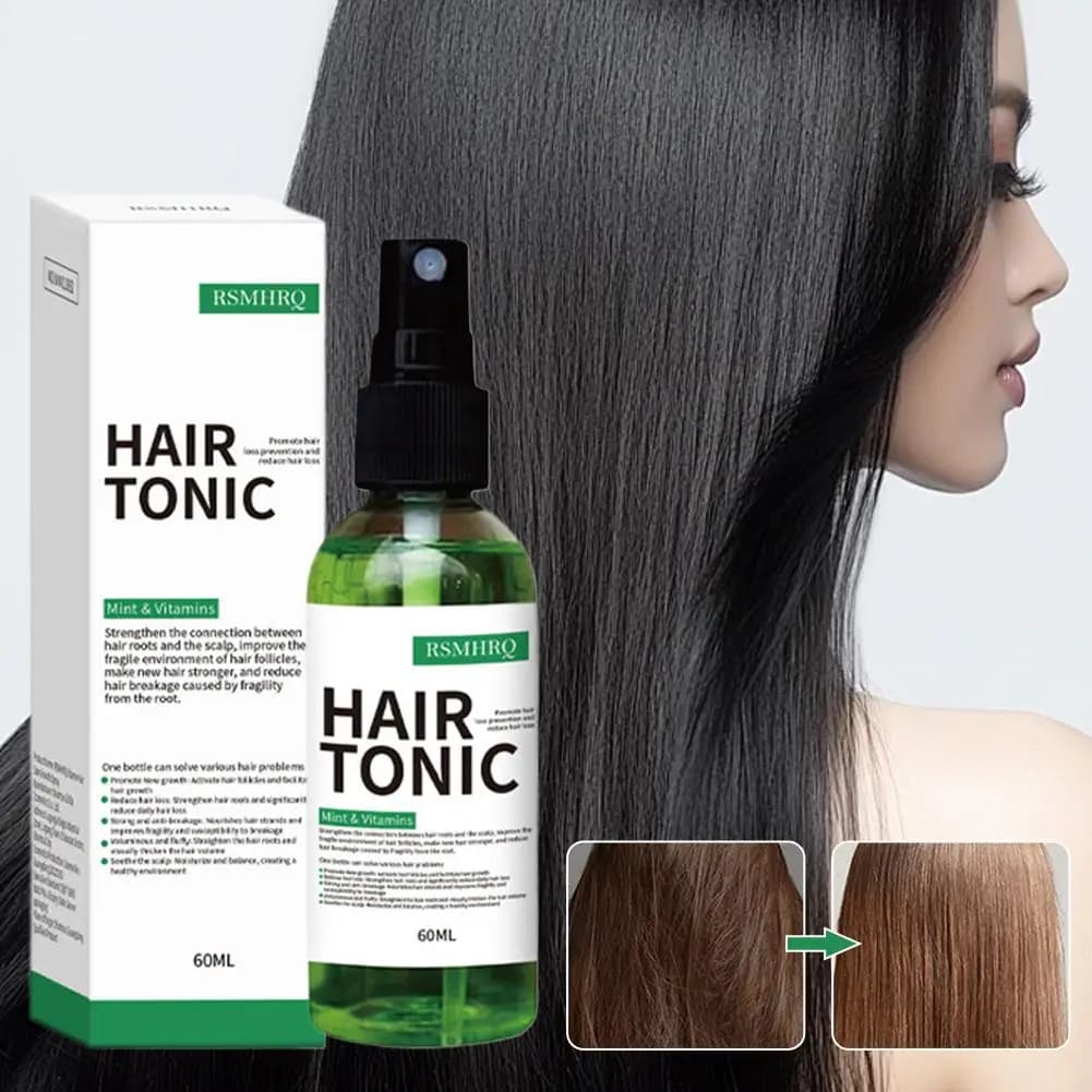 Tonique capillaire pour hommes et femmes, sérum revitalisant en spray sans rinçage pour le cuir chevelu et les cheveux à la lavande, soin capillaire léger