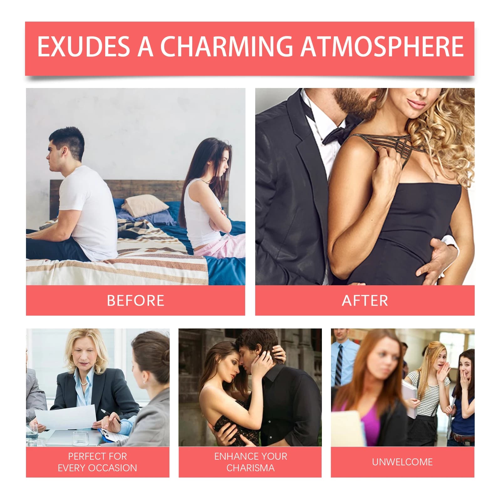 Roxelis 12ml Parfum de style arabe Rose Élégant Naturel Frais Parfum léger Parfum durable Parfum portable Parfum charmant