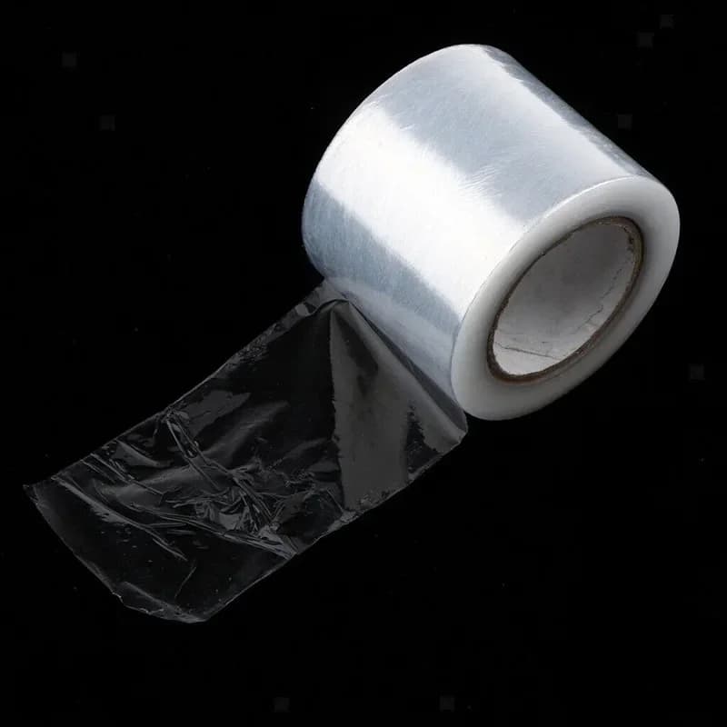 1 rouleau 200M utilisation des yeux film plastique transparent tatouage sourcil