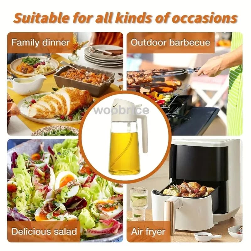 Distributeur d'huile, accessoires d'assaisonnement
