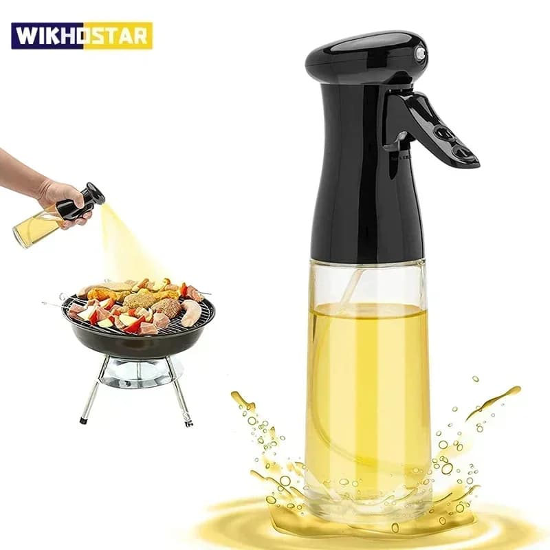 Pulvérisateur d'huile d'olive 200/300/500ml, bouteille de pulvérisation d'huile de cuisson pour barbecue, pulvérisateur d'huile d'olive, bouteilles de pulvérisation d'huile de vinaigre