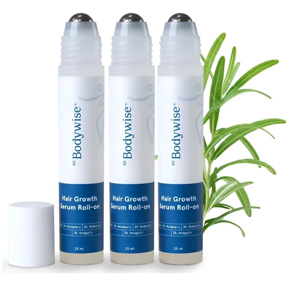 Sérum Anti-chute de cheveux Roll-On 25ml Be Bodywise romarin avancé croissance