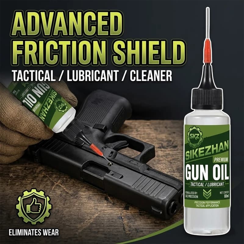 Lubrifiant d'entretien de qualité supérieure, huile ultra-efficace anti-rouille et résistante à la corrosion pour applications tactiques - SIKEZHAN