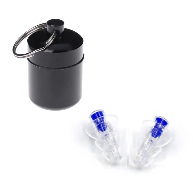 2 bouchons d'oreilles musicaux, réduction du bruit, réutilisables, pour bouchons d'oreille flexibles en Silicone