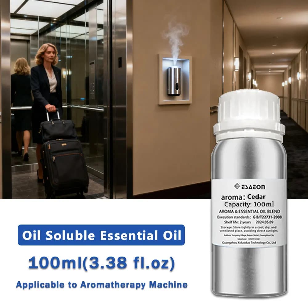 ESAEON 100ml (3.38 fl.oz) Huiles Essentielles de Camomille Hilton, Pour Diffuseur à Bâtonnets & Aromathérapie Sans Flamme & Diffuseurs d'Arômes Sans Eau