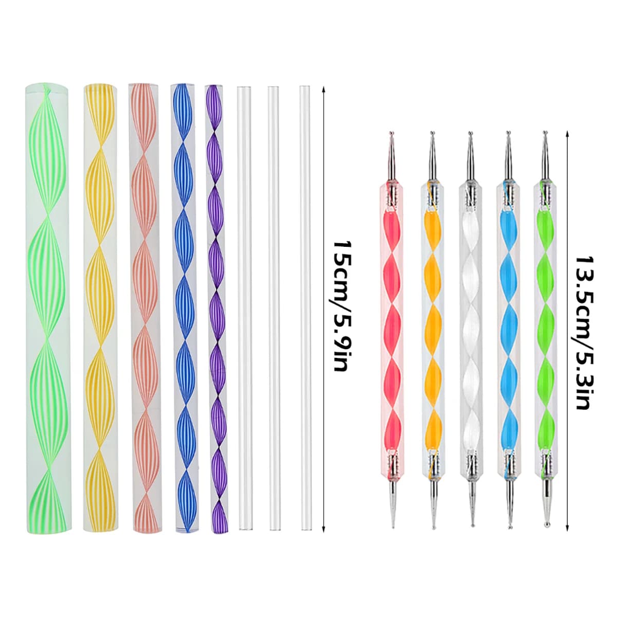 Outils de pointage de Mandala pour Kits de peinture sur roche, stylo d'art, pochoir de peinture, stylet de dessin, brosse, fournitures d'art, outil d'art de Mandala