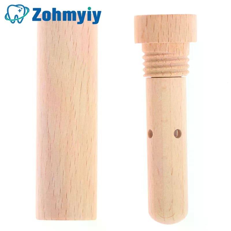 Diffuseur d'arômes en bois pour huiles essentielles avec mèches, inhalateur nasal d'aromathérapie