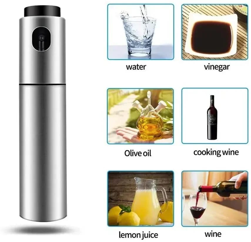 Diffuseur d'huile d'olive en acier inoxydable pour barbecue