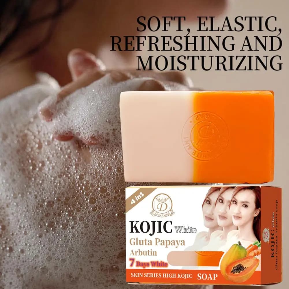 Savon à l'huile essentielle de papaye et d'acide kojique 160g