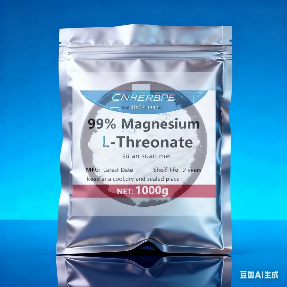 AliExpress mondial officiel désigné vente directe produit supérieur 99% magnésium L-Threonate emballage personnalisé livraison rapide