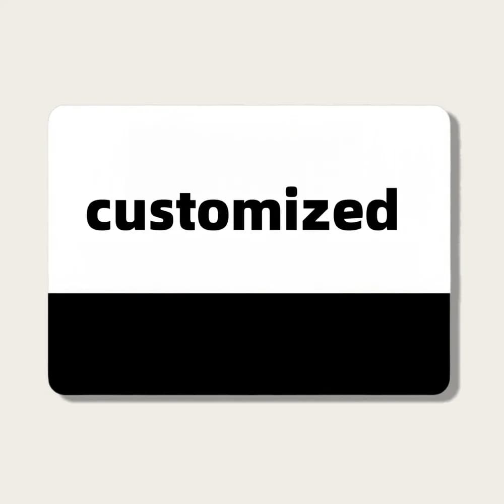 Autocollants de table plate QR