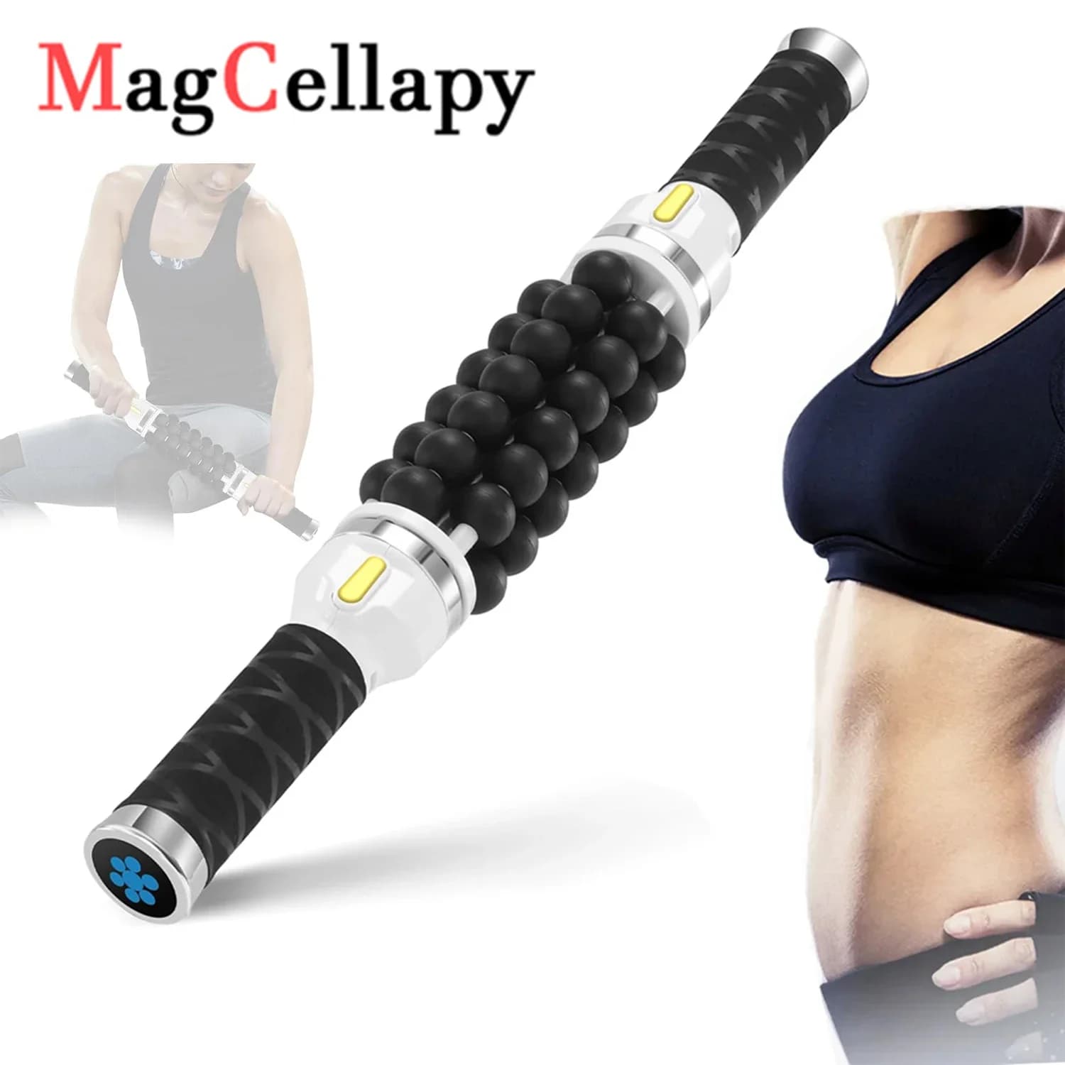 Masseur électrique à percussion, dispositif Portable de Relaxation musculaire, boule roulante pour les athlètes pour soulager et récupérer les Muscles