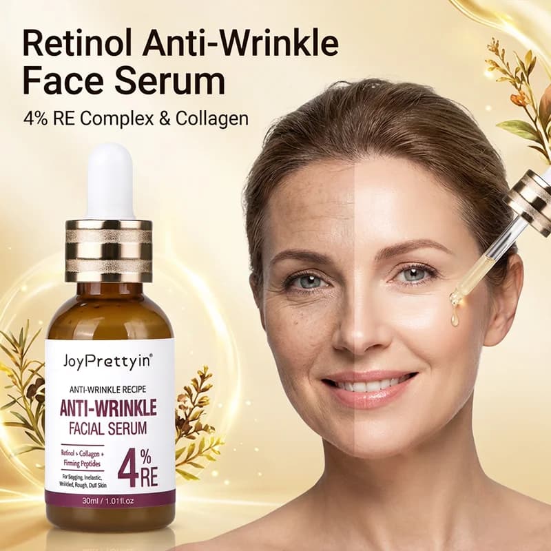 Sérum pour le visage au rétinol, Anti-rides, hydratant en profondeur, Essence nourrissante, estompe les ridules, raffermissant, Anti-vieillissement, soins pour la peau