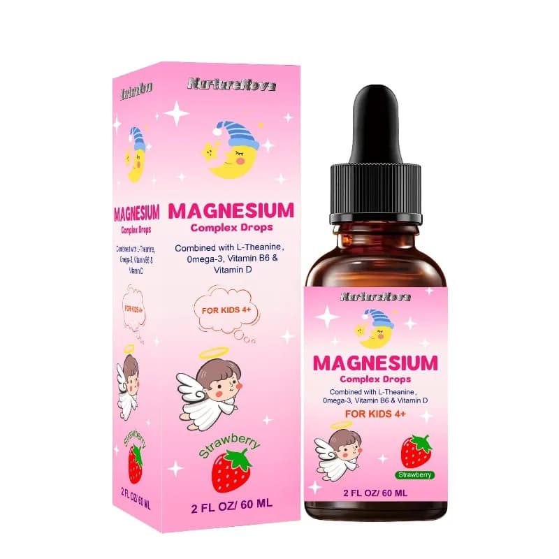 Offre Spéciale : Gouttes Liquides de Magnésium Complexe – Formule à Absorption Élevée pour Apporter des Minéraux en Quantité Suficiente et Soulager la Fatigue Corporelle Quotidienne