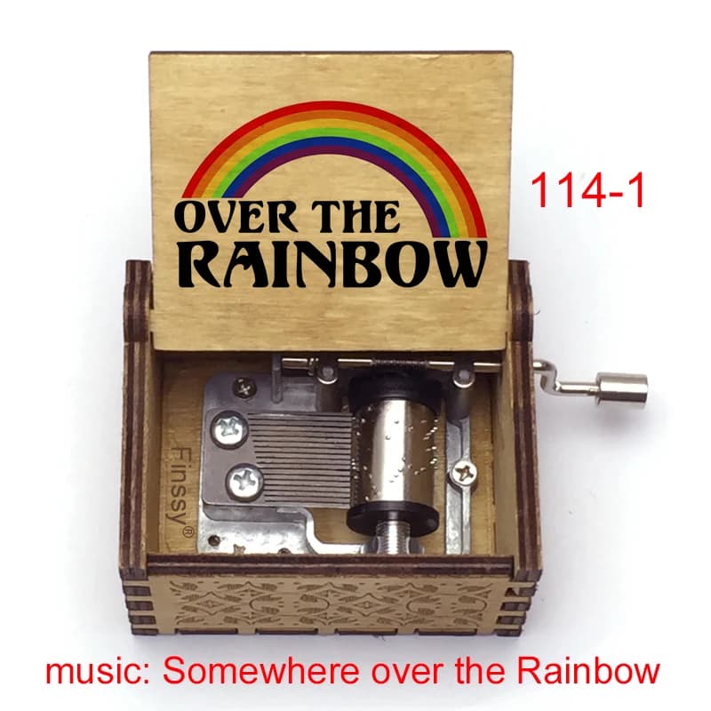 OZ Interlude Song « Over the Rainbow » – Boîte à musique adaptée de 14 secondes à 18 notes