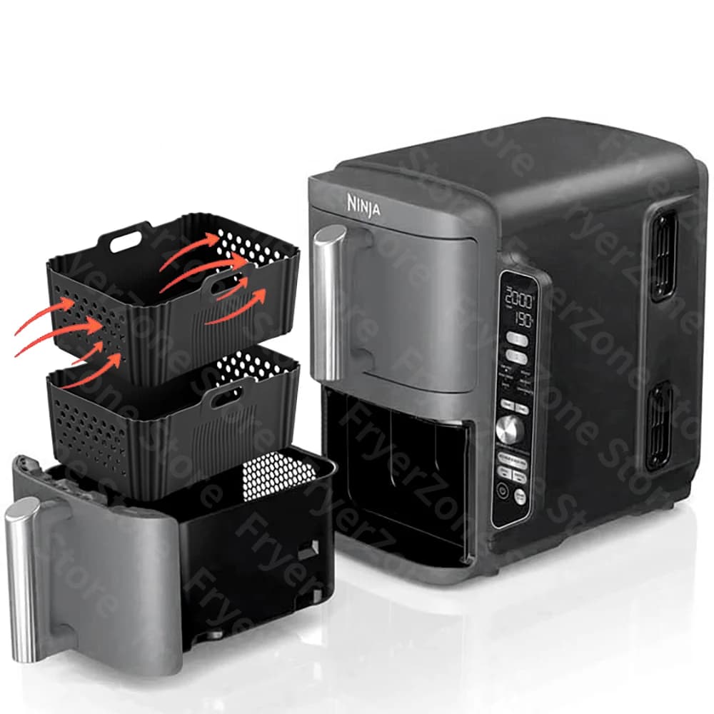 Moule en Silicone pour friteuse à Air Ninja Double pile XL SL400EU
