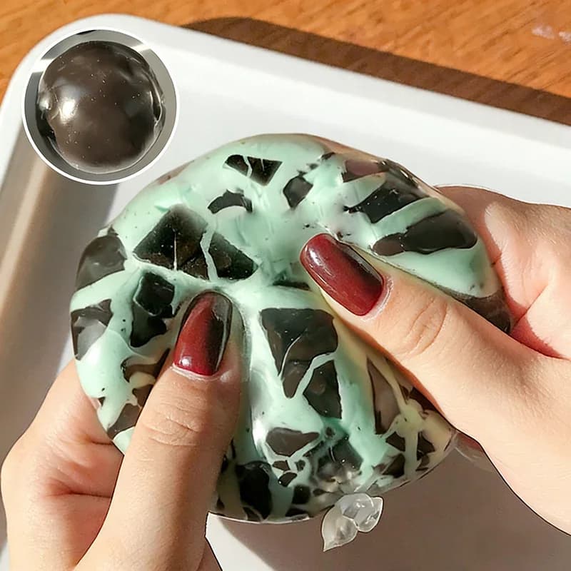 Jouet anti-stress en forme de doigt en pâte croustillante, à récupération lente, avec revêtement en cire, doux et non toxique, pour adultes et enfants