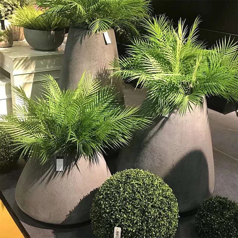Plantes d'arbre vertes artificielles de 60 CM, feuilles de palmier, fausse branche tropicale, accessoires de décoration d'intérieur en plastique pour jardin de maison, accessoires Photo