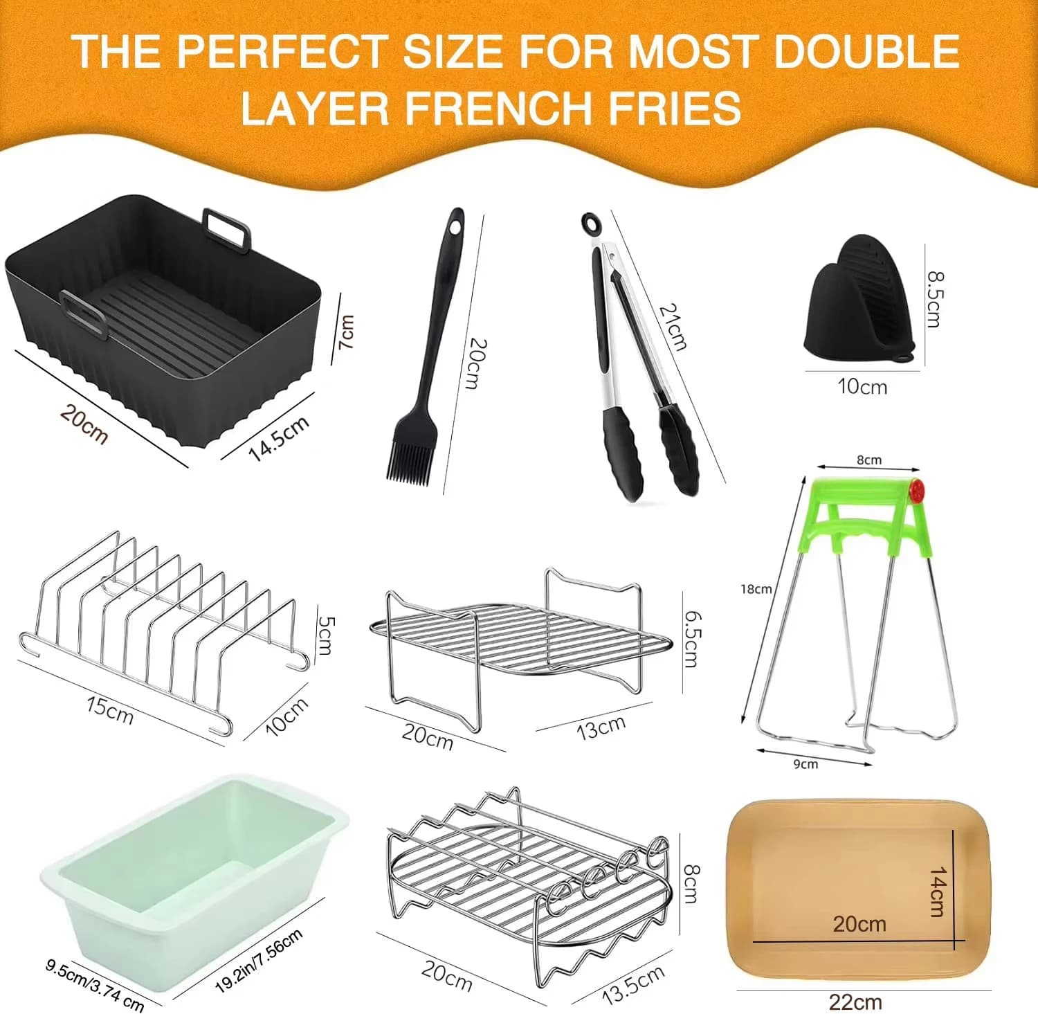 Ensemble d'accessoires pour friteuse à Air Ninja Foodi Max