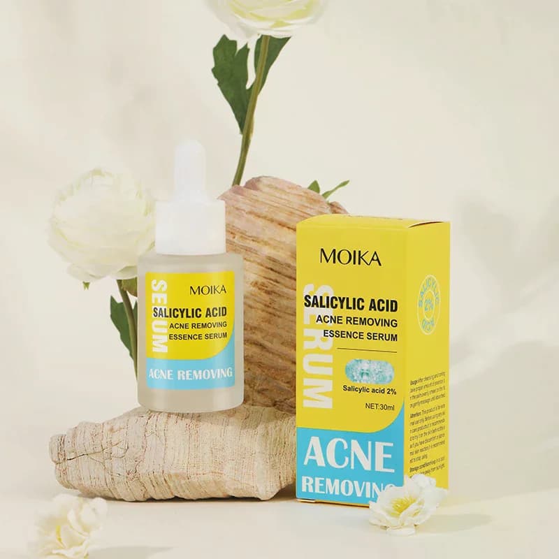 Sérum Essentiel Purifiant à l'Acide Salicylique MOIKA – Soin Hydratant et Séborégulateur pour la Peau