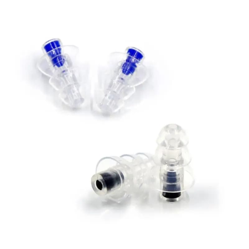 2 bouchons d'oreilles musicaux, réduction du bruit, réutilisables, pour bouchons d'oreille flexibles en Silicone