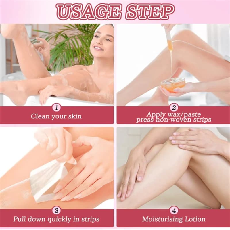 Rouleau de bandes de cire non tissées 50m/100m pour hommes et femmes, épilation, papier ciré pour maillot de bain, jambes, bras, corps, haute qualité