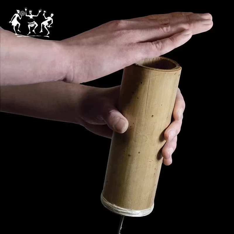Bambou Terre tonnerre tambours Yoga guérison tonnerre baril thérapie sonore imitant les tonnerres Instruments de Percussion musicale