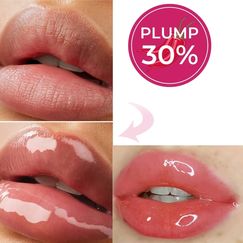 Sérum à l'huile repulpante au piment, Essence volumisante instantanée longue durée, réparation des ridules, augmente l'élasticité, baume à lèvres Sexy