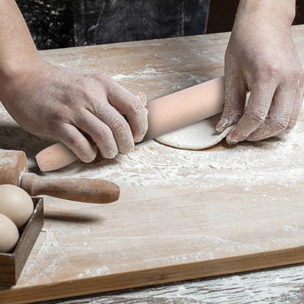 Rouleau à pâtisserie en bois