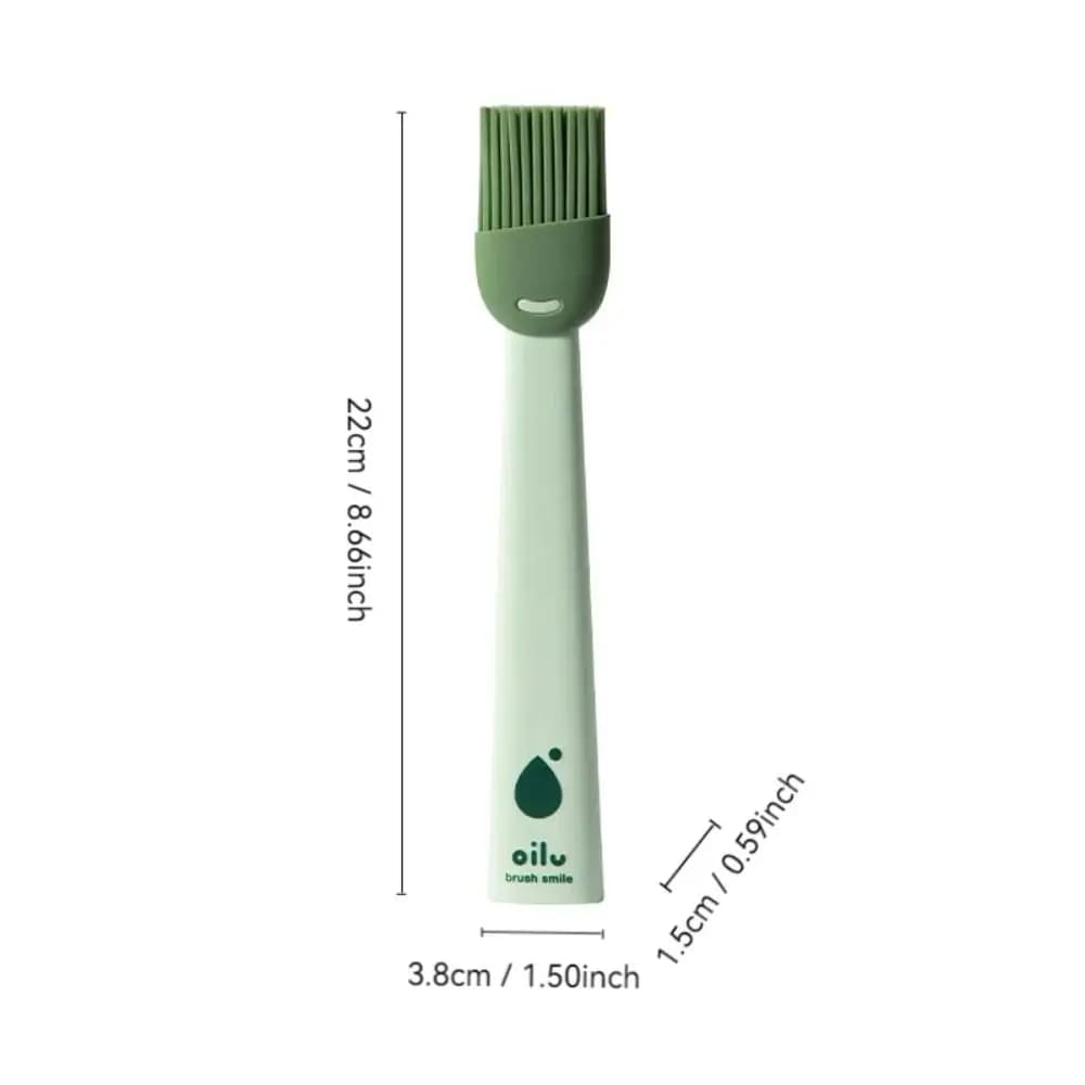 Brosse à huile en silicone de qualité alimentaire, outil de cuisson de cuisine, outils de cuisson portables, non pelucheux, degré de température, pratique