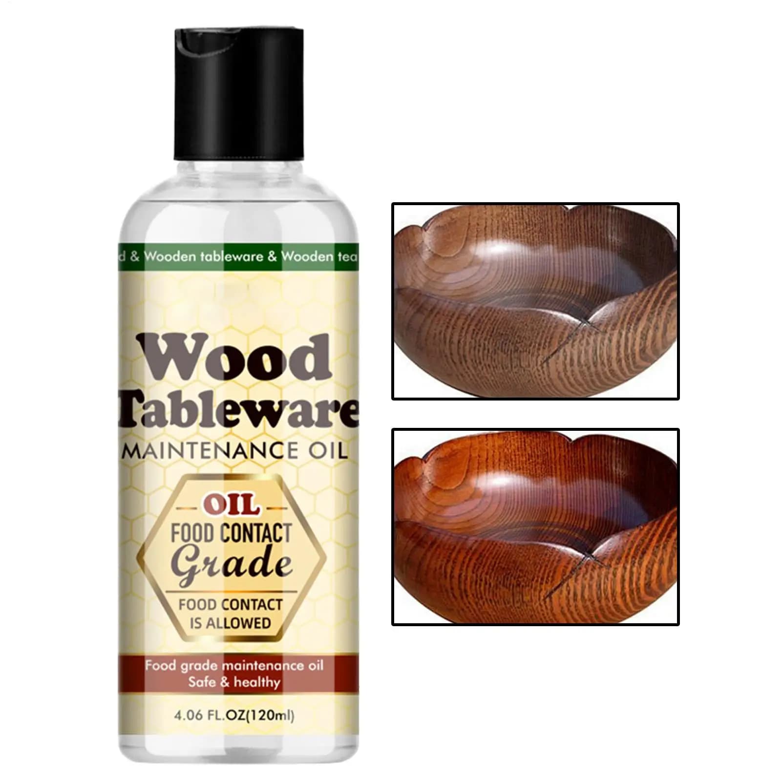 Planche à découper en bois, vaisselle en bois, vernis à huile, climatiseur de comptoir pour planche à découper en bois, finition de la vaisselle en bois