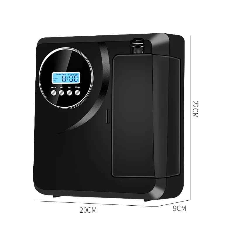 Diffuseur d'huiles essentielles pures pour hôtel, diffuseur d'arômes pour hôtel de grande surface, corrigé par un distributeur d'odeurs de parfum domestique, 600 m3, 200ml
