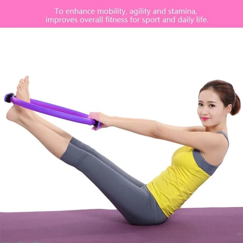 Anneau de Yoga Pilates, cercle d'exercice Durable et antidérapant, cercle d'exercice magique avec double poignée pour l'entraînement musculaire du plancher pelvien des cuisses