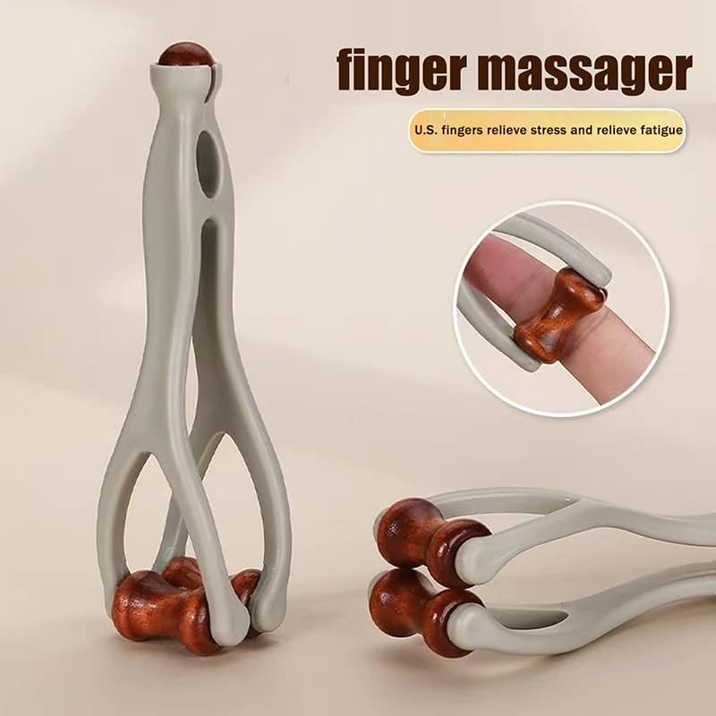 Rouleau de massage pour les articulations des doigts avec huile essentielle, soulage la fatigue, l'arthrite, le massage des points d'acupuncture, outil de relaxation pour les soins des mains