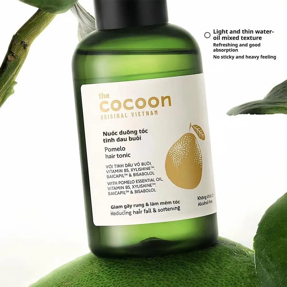 Huile de soin capillaire au pamplemousse cocon