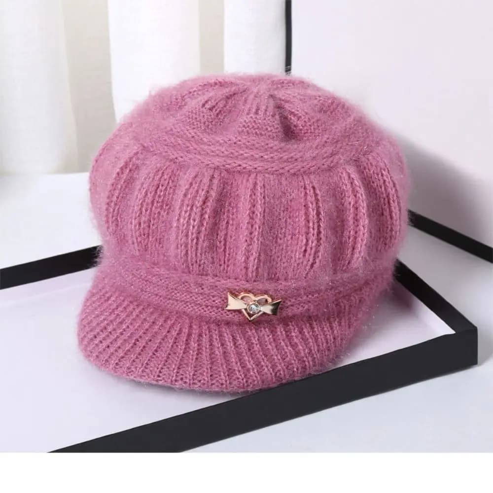 Chapeau à visière coupe-vent pour femme