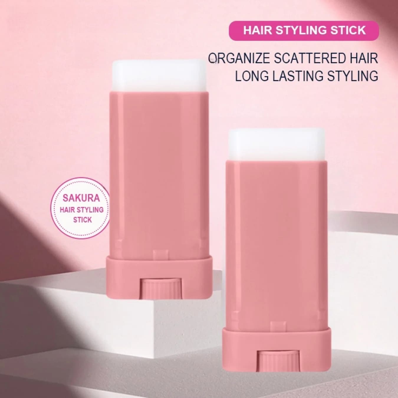 Barre coiffante en cire Sakura, 15g, longue durée, naturelle, 2006 cheveux brillants, hommes et femmes