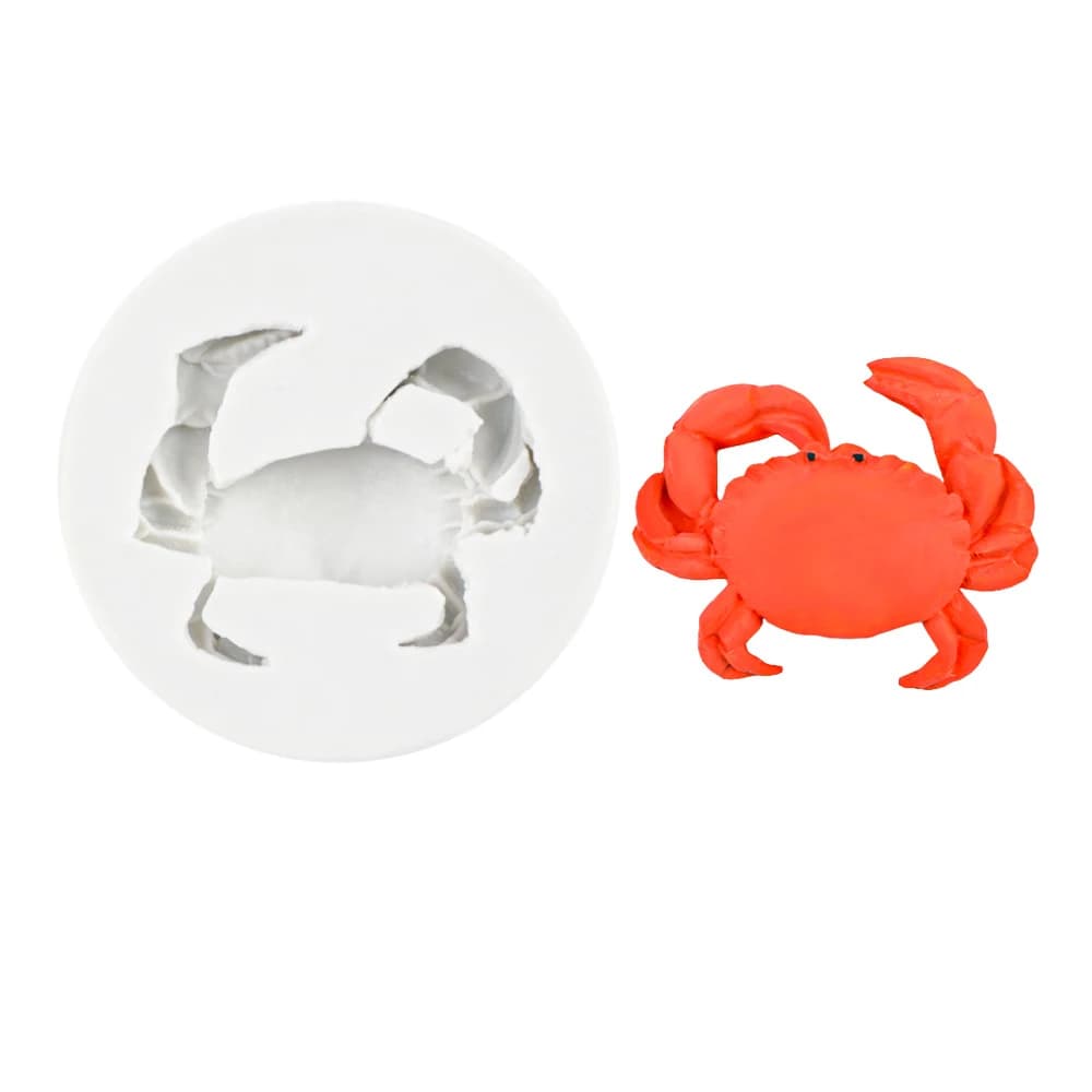 Moule en silicone en forme de crabe