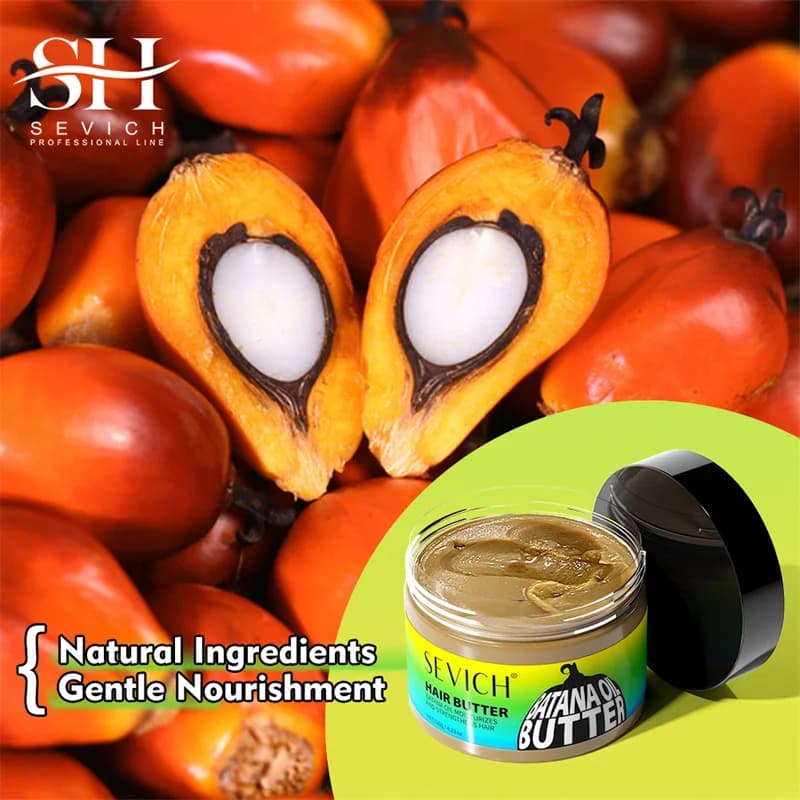 SEVICH 4.23oz huile de Batana beurre 120g huile de Batana Pure pour la croissance des cheveux traitement de la perte de cheveux Anti-rupture masque capillaire pour hommes et femmes