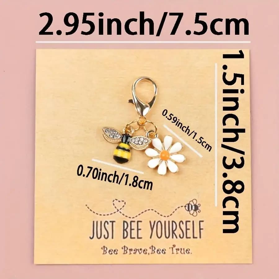 1/5/10/20/50/100 pièces Just Bee Yourself cadeaux d'encouragement positif |   Cartes dépliantes, cadeaux d'amitié mignons, cadeaux de motivation,