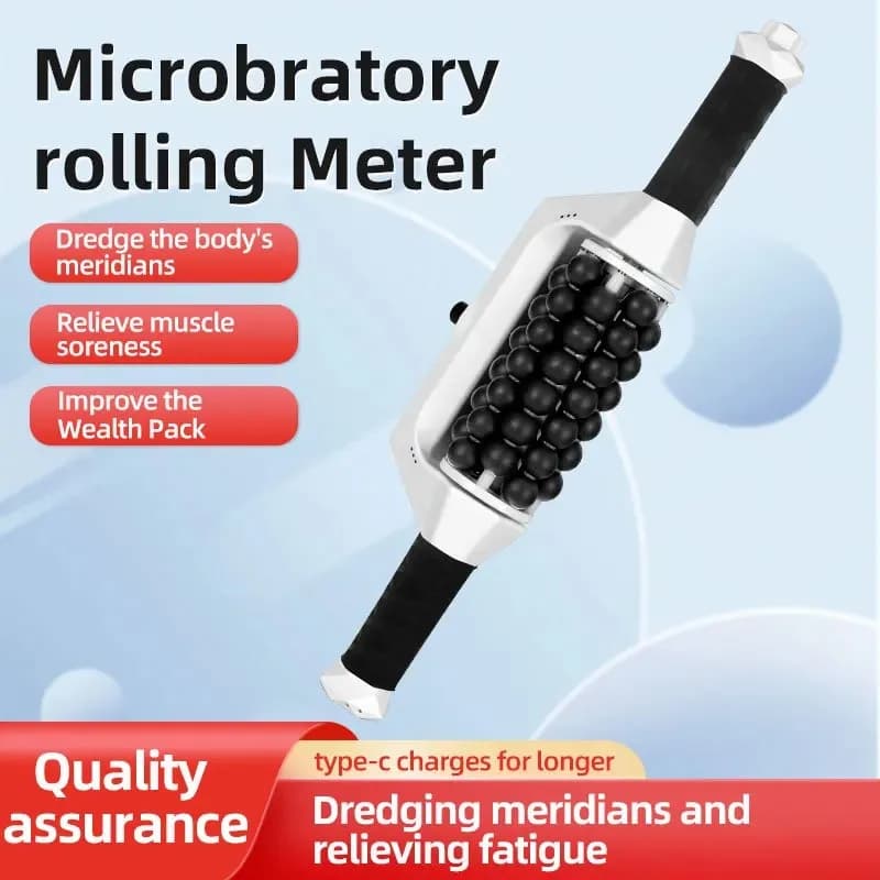 Rouleau électrique 70W pour le corps musculaire, relaxant, Massage roulant à haute fréquence, Rechargeable, façonnage du corps, Machine amincissante