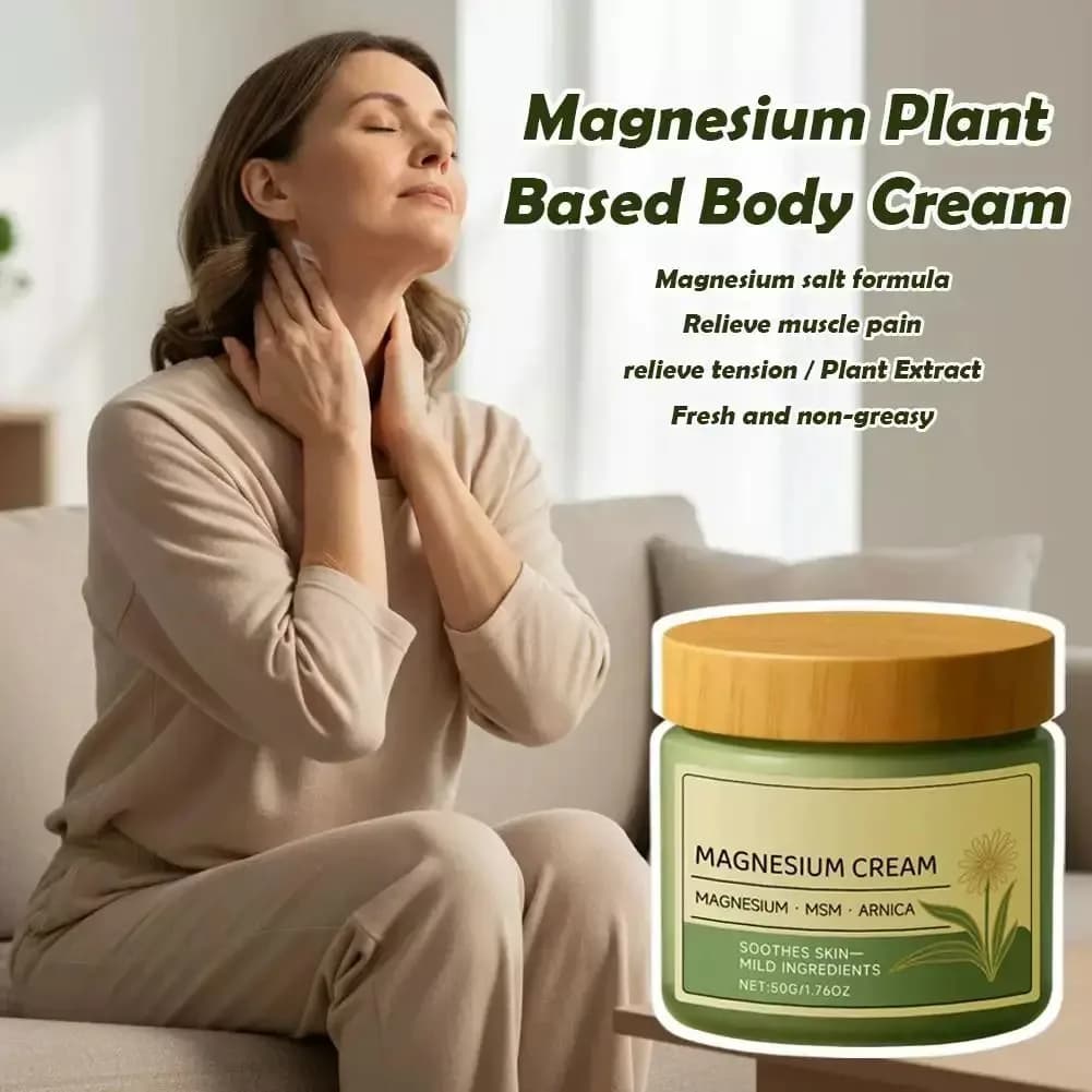 Crème apaisante au magnésium