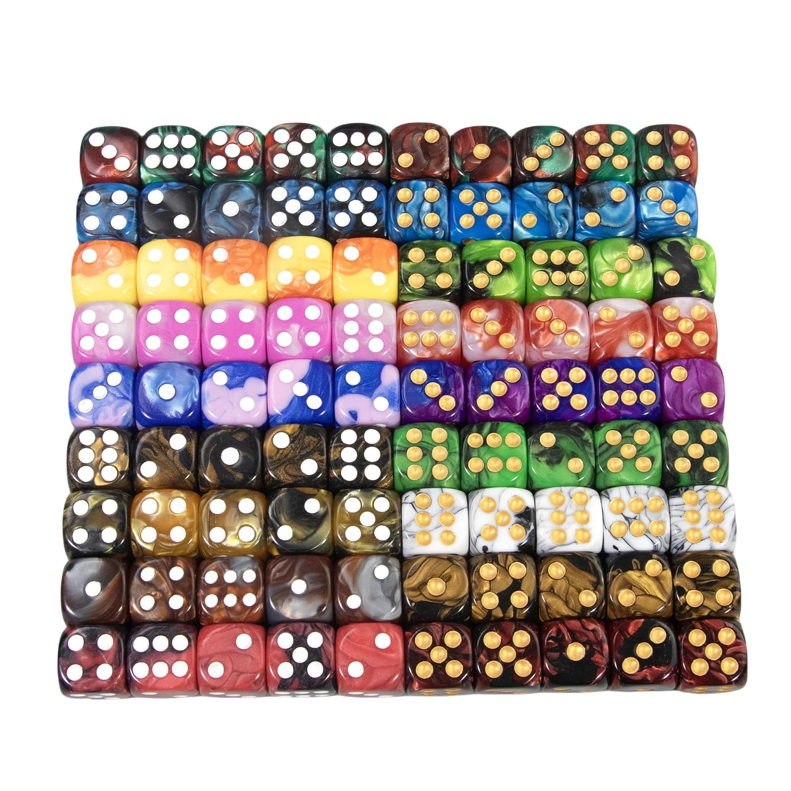 Dés à coins arrondis de 16mm