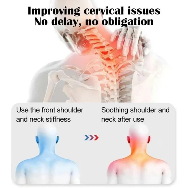 Oreiller orthopédique ergonomique pour dormir, Massage du cou et des épaules, Relaxation, améliore la qualité du sommeil, literie, oreiller de soutien en mousse à mémoire de forme