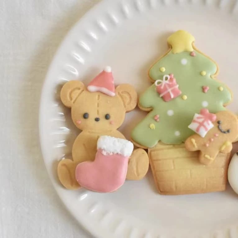 Moule à biscuits au beurre d'ours de dessin animé
