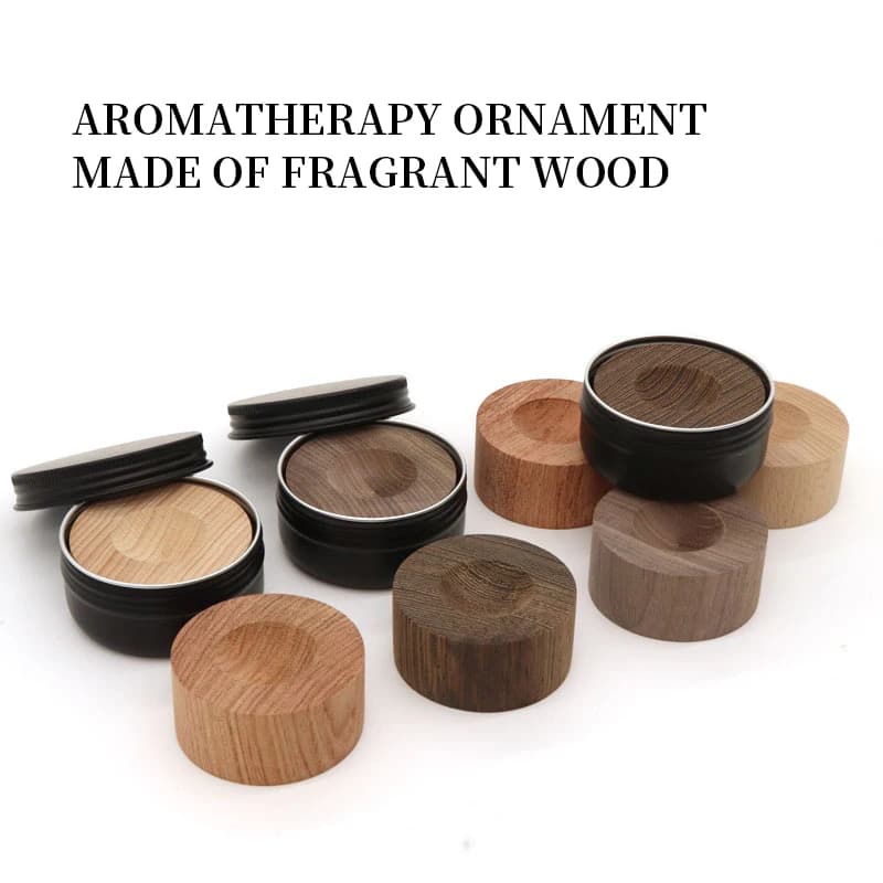 Diffuseur d'arômes en bois massif naturel – adapté aux accessoires de parfum durables dans les maisons