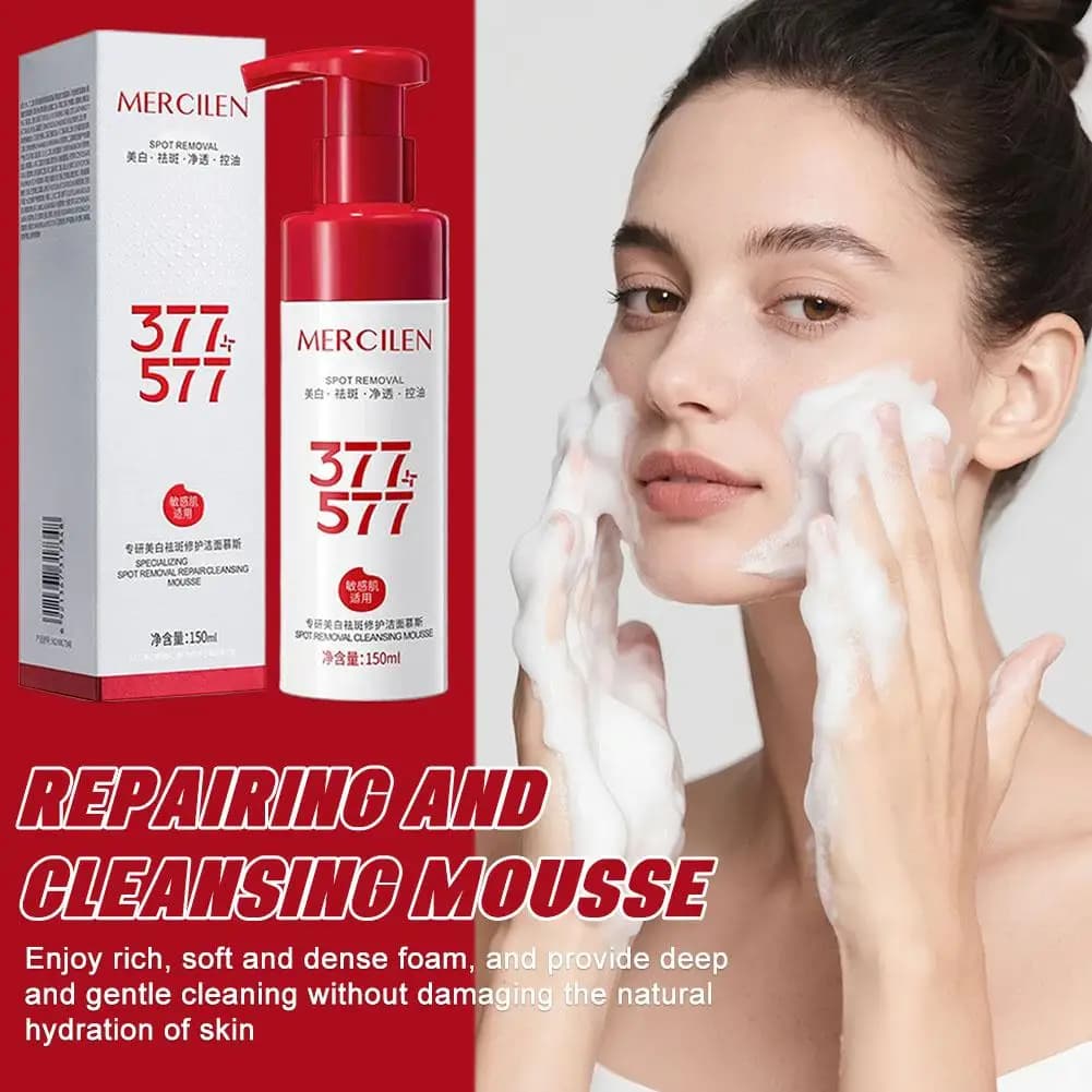 Mousse Nettoyante Douce aux Extraits Végétaux